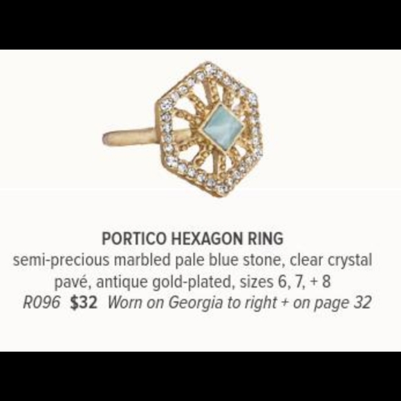 ✂Final Drop! c+i Portico Hexagon Ring - Picture 3 of 3
